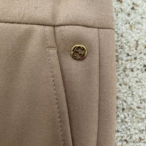 NWT GUCCI Flared Bottom Pants - Picture 4 of 11